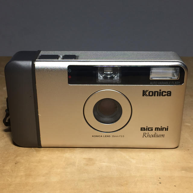 Konica  Bigmini  Rhodium  フィルムカメラ  動作品