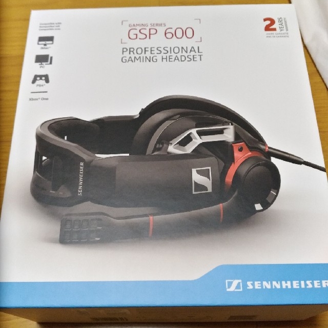 SENNHEISER(ゼンハイザー)のGSP600 スマホ/家電/カメラのオーディオ機器(ヘッドフォン/イヤフォン)の商品写真