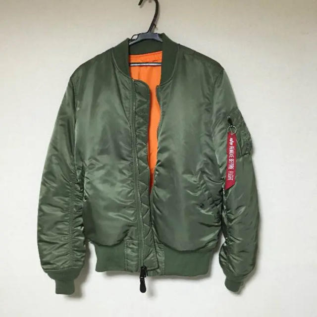 ALPHA INDUSTRIES(アルファインダストリーズ)のアルファ ma1 タイトフィット メンズのジャケット/アウター(フライトジャケット)の商品写真