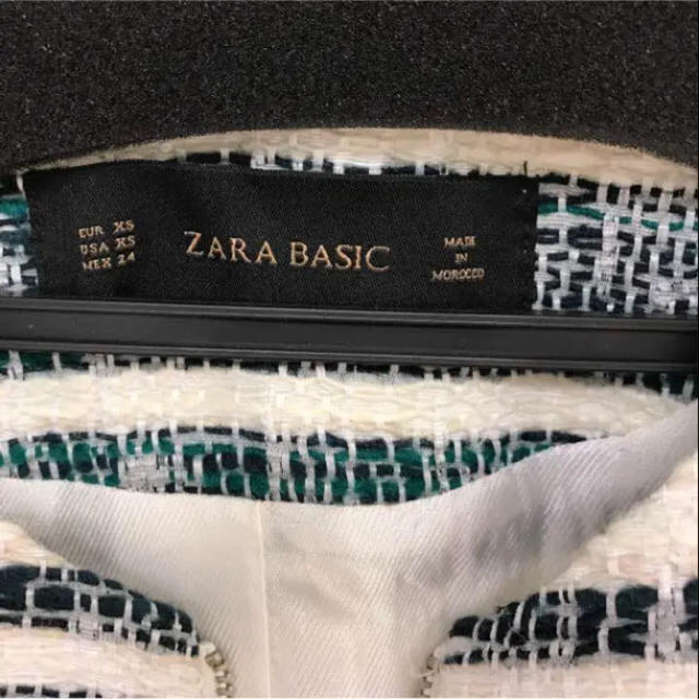 ZARA(ザラ)のタイムセール❣️新品★ZARA★ザラ★ツイードジャケット レディースのジャケット/アウター(ノーカラージャケット)の商品写真