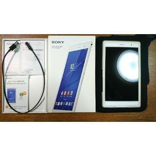 エクスペリア(Xperia)のXPERIA Z3 Tablet 32GB wifi SGP612 JP/W(タブレット)