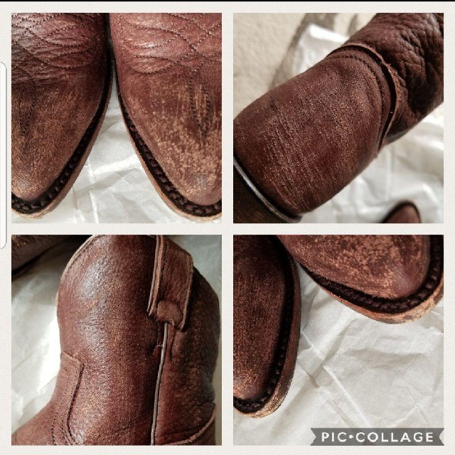 FRYE(フライ)のFRYE(フライ)　ウエスタンショートブーツ レディースの靴/シューズ(ブーツ)の商品写真