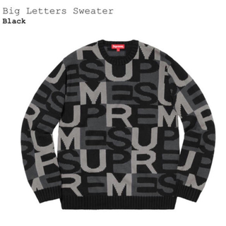 シュプリーム(Supreme)のSupreme Big Letters Sweater ニット クルーネック(ニット/セーター)