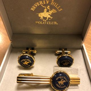 ビバリーヒルズポロクラブ(BEVERLY HILLS POLO CLUB（BHPC）)のBURBERRY HILLS POLOCLUB ネクタイピン＆カフスボタン(ネクタイピン)