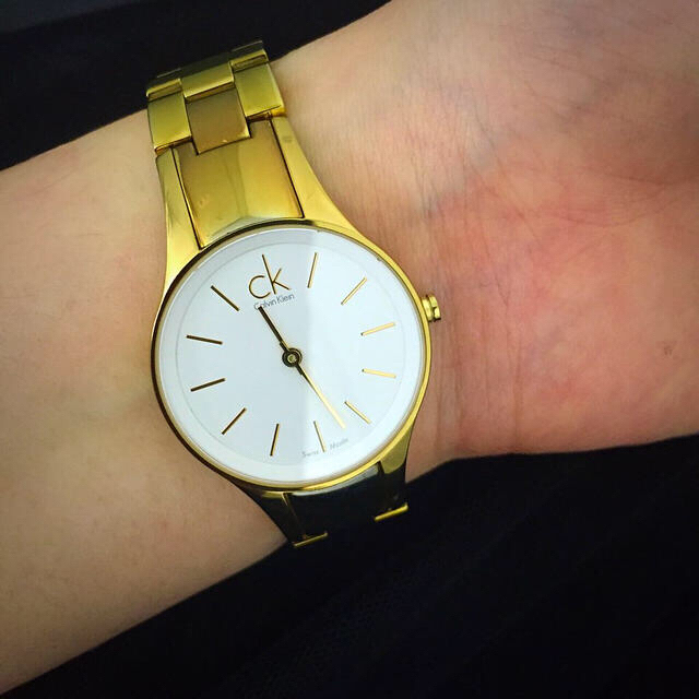 Calvin Klein(カルバンクライン)のsuiさん専用！！カルバンクライン☆時計 レディースのファッション小物(腕時計)の商品写真