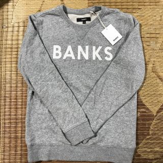 ロンハーマン(Ron Herman)の最終値下げ！！BANKS トレーナー Sサイズ 希少品(スウェット)