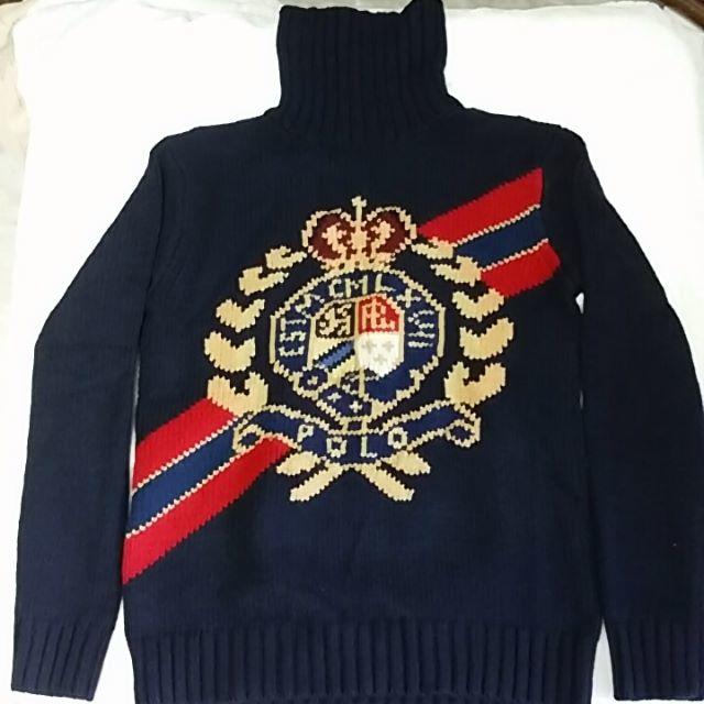 POLO RALPH LAUREN(ポロラルフローレン)の【kk様専用】クレスト ウール タートルネック セーター メンズのトップス(ニット/セーター)の商品写真