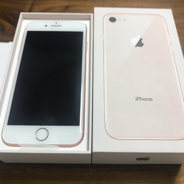 iPhone8 au ゴールド gold 残債なし 64GB-