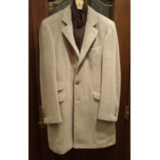 ブルネロクチネリ(BRUNELLO CUCINELLI)のブルネロクチネリBrunello Cucinelliアルパカ中綿入りベストコート(チェスターコート)