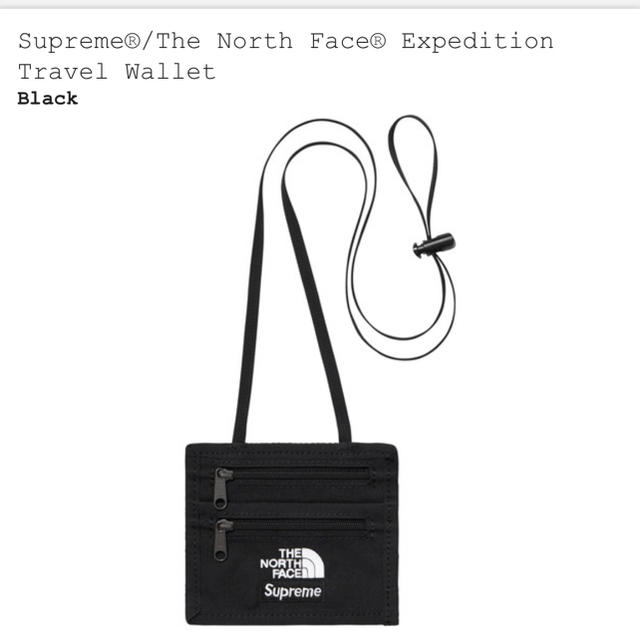 Supreme(シュプリーム)のSupreme The North Face Travel Wallet メンズのファッション小物(コインケース/小銭入れ)の商品写真