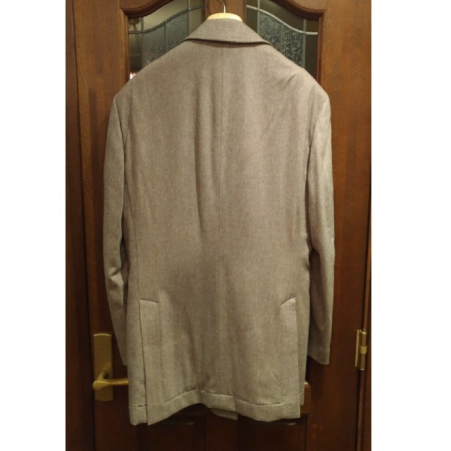 BRUNELLO CUCINELLI(ブルネロクチネリ)のブルネロクチネリBrunello Cucinelliカシミア中綿入り七分コート メンズのジャケット/アウター(ステンカラーコート)の商品写真