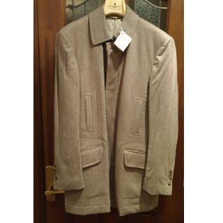 ブルネロクチネリ(BRUNELLO CUCINELLI)のブルネロクチネリBrunello Cucinelliカシミア中綿入り七分コート(ステンカラーコート)