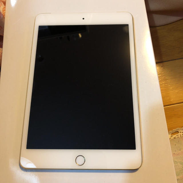 iPad mini 4 Wi-Fi ＋CEL ゴールド タブレット