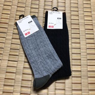 ユニクロ(UNIQLO)のユニクロ メンズソックス2足(ソックス)