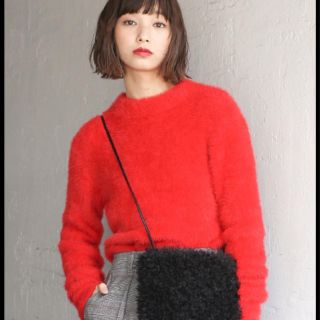 ローリーズファーム(LOWRYS FARM)のkaaさま専用♡ローリーズファーム 赤ニット 新品(ニット/セーター)