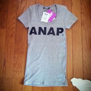 アナップ(ANAP)のANAP♡ロゴT新品(Tシャツ(半袖/袖なし))