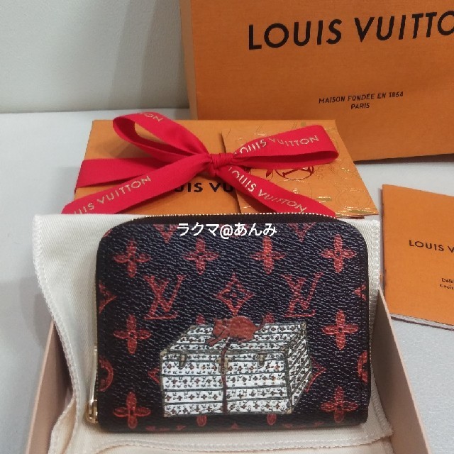 LOUIS VUITTON(ルイヴィトン)の♡入手困難！新品未使用‼ルイヴィトンのジッピーコインパース　キャットグラム♡ レディースのファッション小物(コインケース)の商品写真