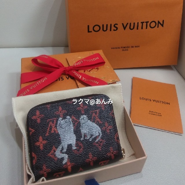 LOUIS VUITTON(ルイヴィトン)の♡入手困難！新品未使用‼ルイヴィトンのジッピーコインパース　キャットグラム♡ レディースのファッション小物(コインケース)の商品写真