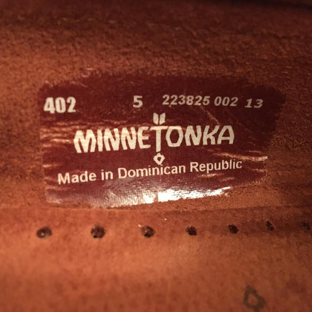 Minnetonka(ミネトンカ)のミネトンカ モカシン サイズUSA5 レディースの靴/シューズ(スリッポン/モカシン)の商品写真