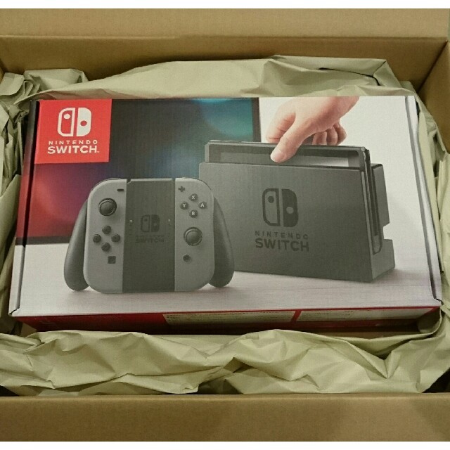 Nintendo switch グレー 新品