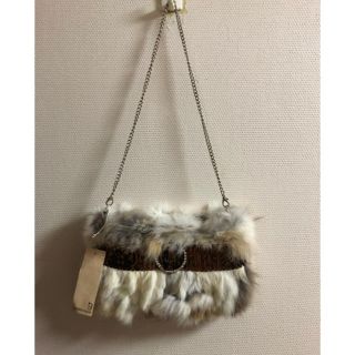 バンブーブラス(BAMBOO GRASS)の新品 バンブーグロス  ショルダー ファーバッグ(ショルダーバッグ)