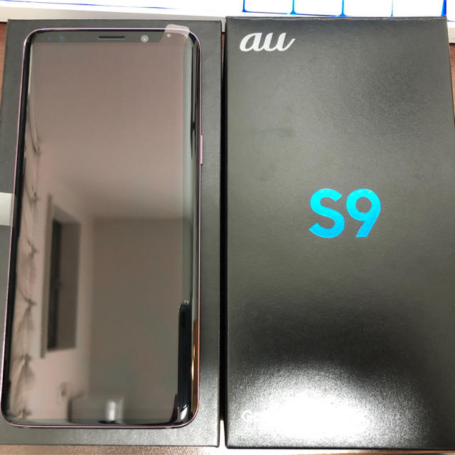 SAMSUNG(サムスン)の【新品】Galaxy S9 SCV38 パープル simロック解除済 一括購入 スマホ/家電/カメラのスマートフォン/携帯電話(スマートフォン本体)の商品写真