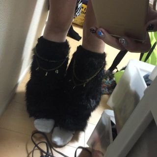 d.i.a - d.i.a♡ロゴ付きファーレッグの通販 by azu's shop|ダイア
