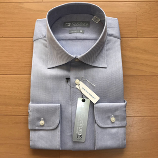 スーツカンパニー(THE SUIT COMPANY)のスーツカンパニー長袖ドレスシャツ2枚セット カッタウェイ ストレッチ(シャツ)