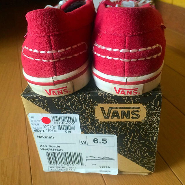 VANS(ヴァンズ)のvans モカシンシューズ レディースの靴/シューズ(ローファー/革靴)の商品写真