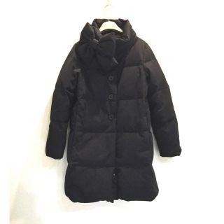 kate spade リボンダウンコート ネイビー XS 美品 ケイトスペード kate spade リボンダウンコート ネイビー XS 美品 ケイトスペード