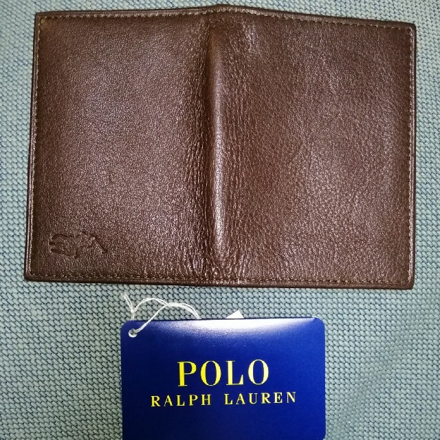 POLO RALPH LAUREN(ポロラルフローレン)のポロラルフローレン　名刺入れ　ブラウン メンズのファッション小物(名刺入れ/定期入れ)の商品写真