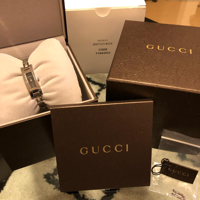 Gucci(グッチ)の＊虹様 ご売約済＊【GUCCI】腕時計 YA039545 レディースのファッション小物(腕時計)の商品写真