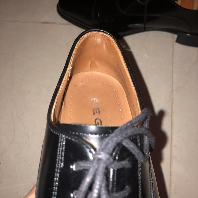 REGAL(リーガル)のリーガル ストレートチップ革靴 黒色 26センチ REGAL レディースの靴/シューズ(ローファー/革靴)の商品写真