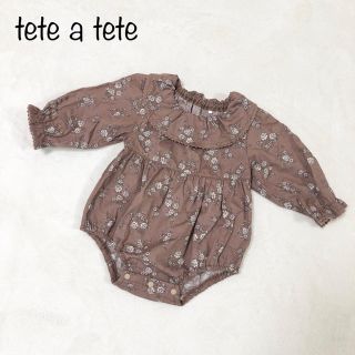 フタフタ(futafuta)の【ベビー・キッズ】teteatete ロンパース (ロンパース)