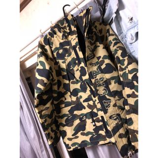 アベイシングエイプ(A BATHING APE)のa bathing ape エイプ bape ジャケット(ミリタリージャケット)