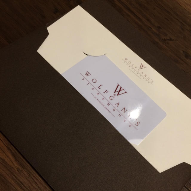 mimi様専用 ウルフギャングステーキ 食事券 チケットの優待券/割引券(レストラン/食事券)の商品写真