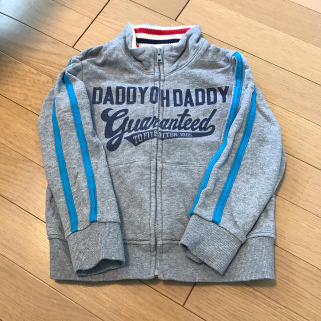 daddy oh daddy(ダディオーダディー)のDaddy Oh Daddy ダディ オ ダディのジップアップ 110 キッズ/ベビー/マタニティのキッズ服男の子用(90cm~)(ジャケット/上着)の商品写真