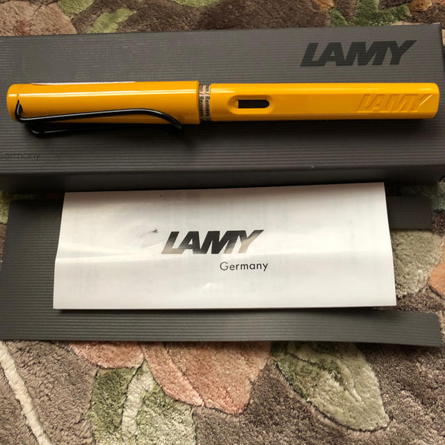 LAMY ラミー サファリ シャープペンシル 黒クリップ シャーペン イエロー 事務用品 | lincrew.main.jp