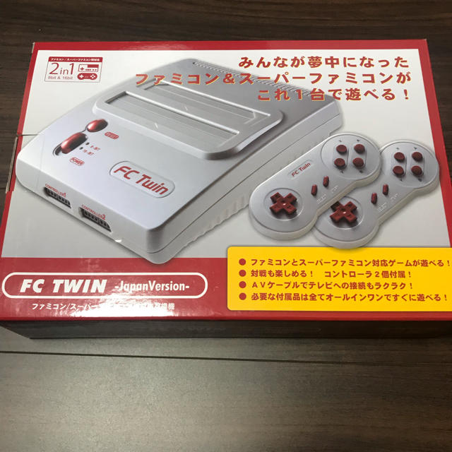 FC Twin Ⅱ ゲーム機本体　未開封　ファミコン　スーパーファミコン