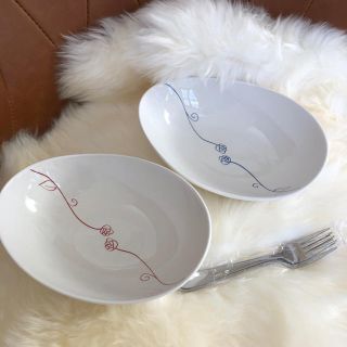 新品 precious select  お皿とフォークセット(食器)