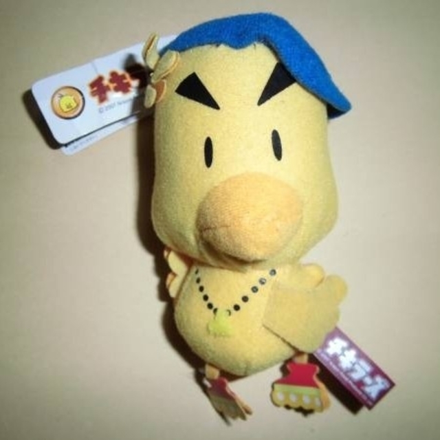 日清食品(ニッシンショクヒン)のチキラーズ げんきくん マスコット ボールチェーン 2007 日清フード エンタメ/ホビーのおもちゃ/ぬいぐるみ(キャラクターグッズ)の商品写真