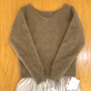 ユナイテッドアローズグリーンレーベルリラクシング(UNITED ARROWS green label relaxing)の【新品】グリーンレーベル リラクシング☆     ヘアリーニット2way☆(ニット/セーター)