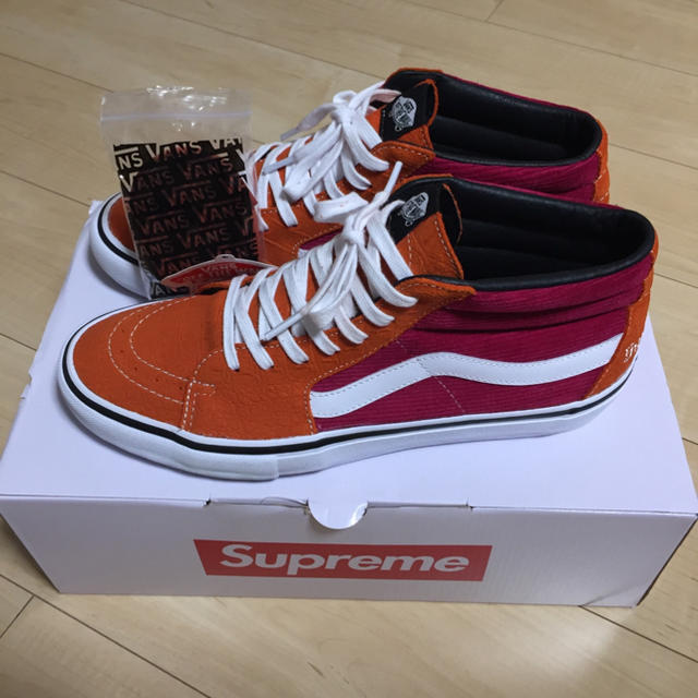 込28センチ supreme vans sk8-midスニーカー