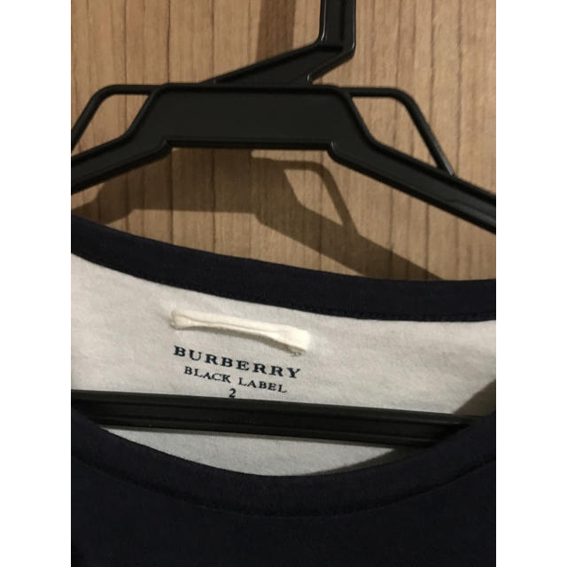 BURBERRY BLACK LABEL(バーバリーブラックレーベル)の取り置き中 イケイケロンT！ メンズのトップス(Tシャツ/カットソー(七分/長袖))の商品写真