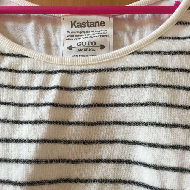 Kastane(カスタネ)のKastane☆袖シフォンカットソー レディースのトップス(カットソー(長袖/七分))の商品写真