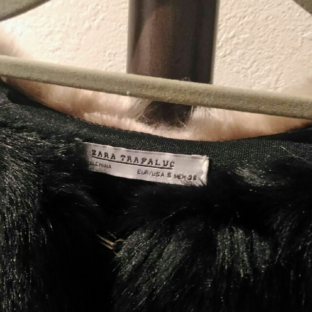 ZARA(ザラ)のザラ　エコファーコート レディースのジャケット/アウター(毛皮/ファーコート)の商品写真