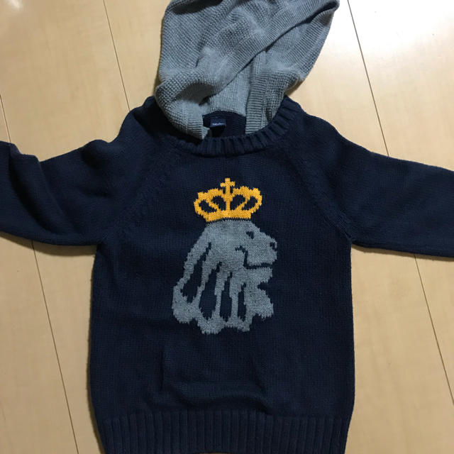 babyGAP(ベビーギャップ)の キッズ ニット キッズ/ベビー/マタニティのキッズ服男の子用(90cm~)(ニット)の商品写真