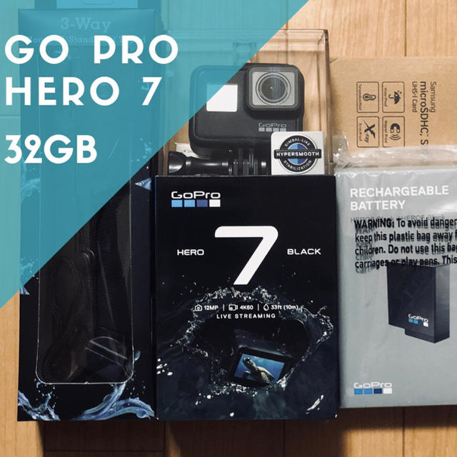 新品未開封 gopro hero7 black 本体セット 【オンラインショップ