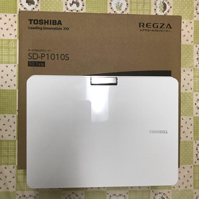 東芝 REGZA ポータブルDVDプレーヤー SD-P1010S