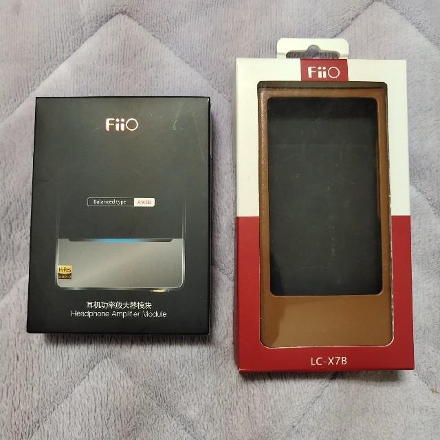 Fiio X7 超美品＋AM3B(4.4mmバランス)アンプ＋純正ケース 1